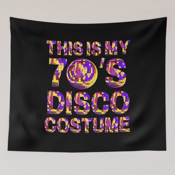 Item preview, This Is My 70's Disco Costume For 70s Disco Lover And 1970s Halloween Costume  designed and sold by Funwithmusic.