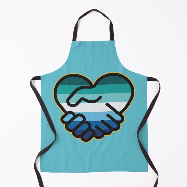 Item preview, Hands are shaking hands - Gay men pride flag - MLM designed and sold by portokalis.