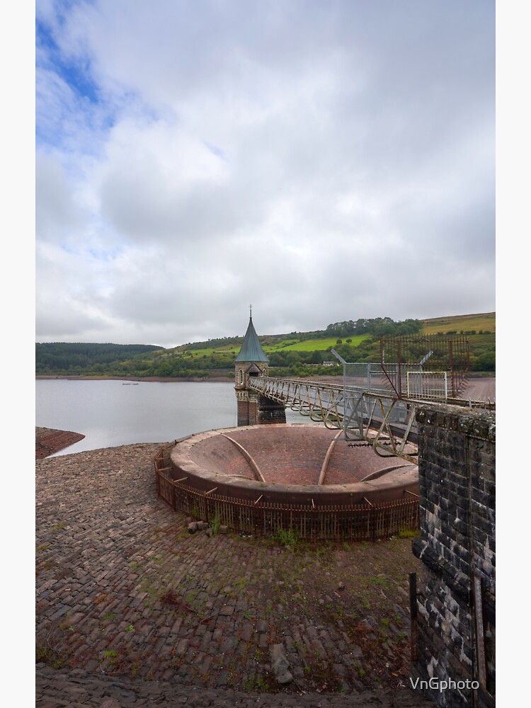 "Drought, Pontsticill Reservoir, Brecon Beacons" Sticker for Sale by