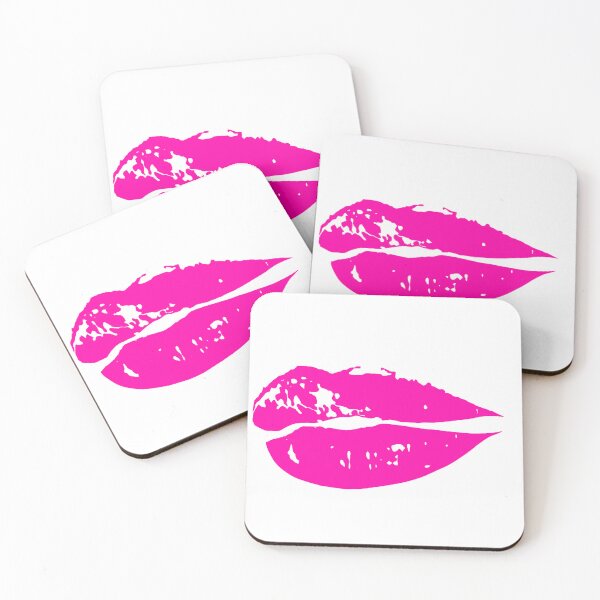 Item preview, poster art print of full plump purple  lips designed and sold by Nnone.