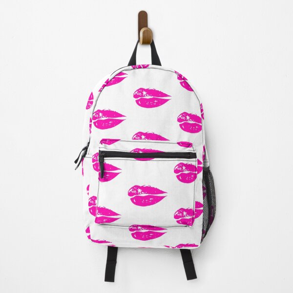 Item preview, poster art print of full plump purple lips designed and sold by Nnone.