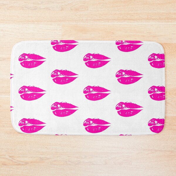 Item preview, poster art print of full plump purple  lips designed and sold by Nnone.