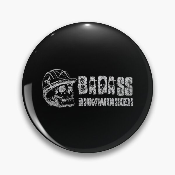 Item preview, Badass Ironworker - Ironworker design designed and sold by yococo.