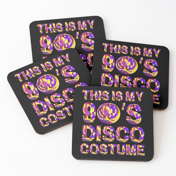 Item preview, This Is My 90's Disco Costume For 90s Disco Lover And 1990s Halloween Costume  designed and sold by Funwithmusic.