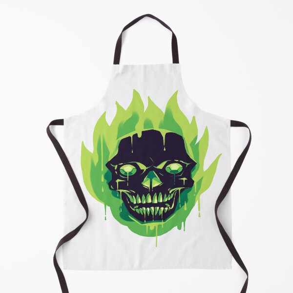 Item preview, Scary and Beautiful Demilich Skull on Fire Design designed and sold by Shekevara.