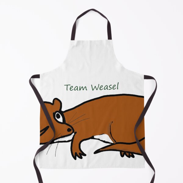 Item preview, Team Weasel, with text designed and sold by EmberGlowPress.
