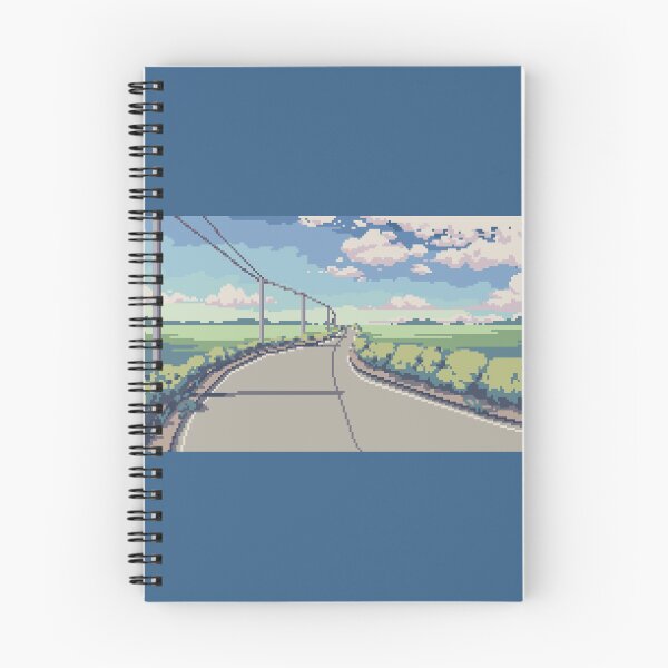 Item preview, Country Road Side Pixel Art designed and sold by yketen.