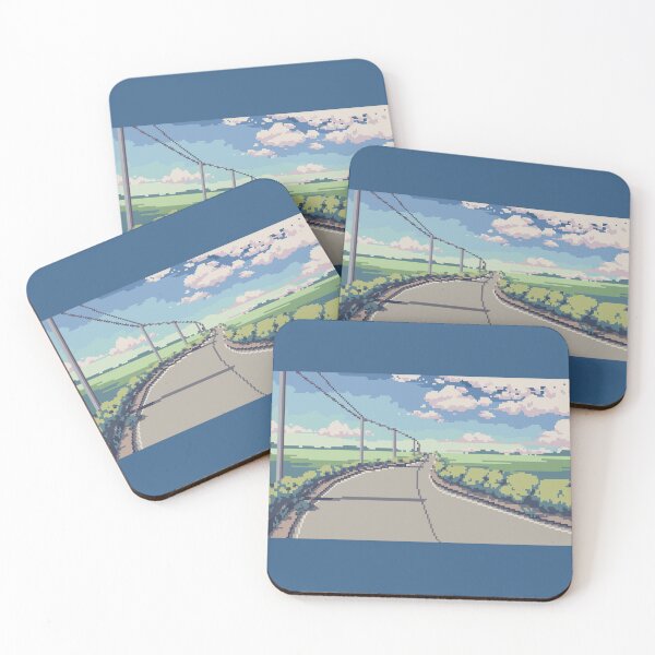 Item preview, Country Road Side Pixel Art designed and sold by yketen.