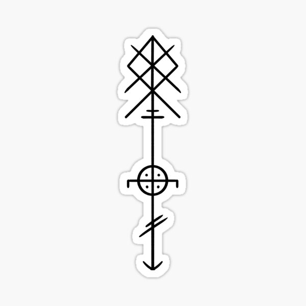 Gungnir o Oden  Tatuagens geométricas Tatuagem nórdica Tatuagem vikings