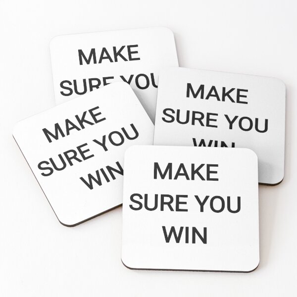 Item preview, Make sure you win designed and sold by Itaxi.