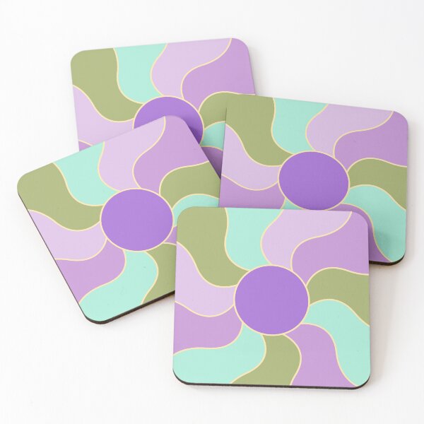 Item preview, Groovy Lavender and Minty Sunshine designed and sold by greenoriginals.