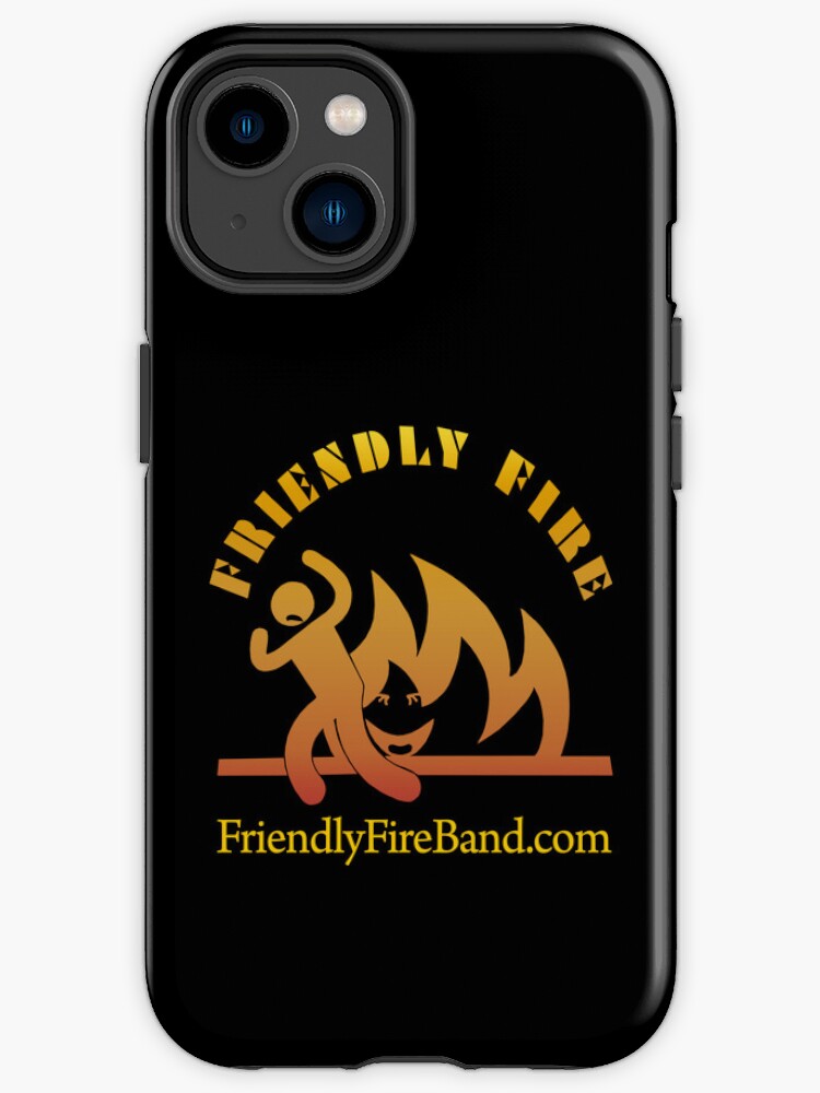 Thumbnail 1 of 4, iPhone Case, Friendly Fire the band logo (ff06-2022-09) designed and sold by Regal-Music.