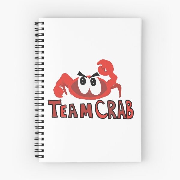 Item preview, Team Crab, with text designed and sold by EmberGlowPress.
