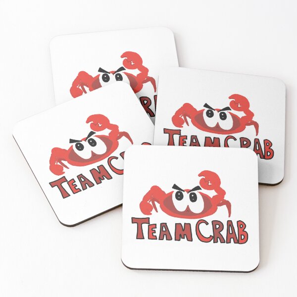 Item preview, Team Crab, with text designed and sold by EmberGlowPress.