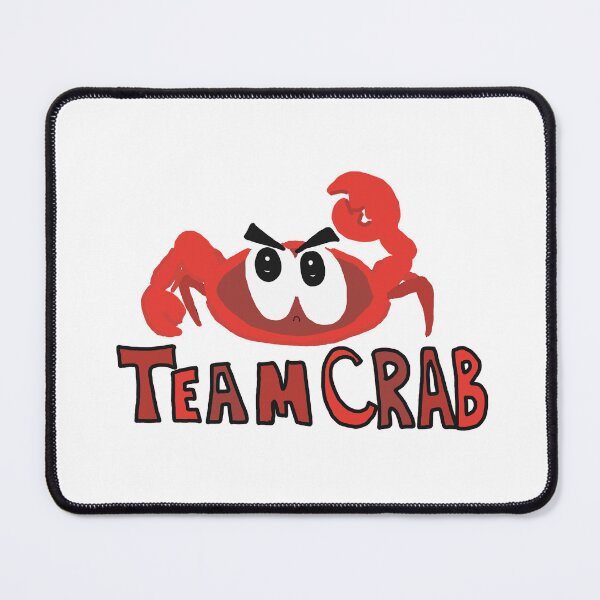 Item preview, Team Crab, with text designed and sold by EmberGlowPress.