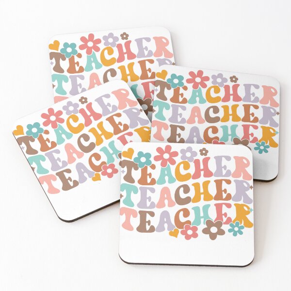 Item preview, Retro Groovy Teacher Inspirational Colorful teacher designed and sold by best-tshirtss.