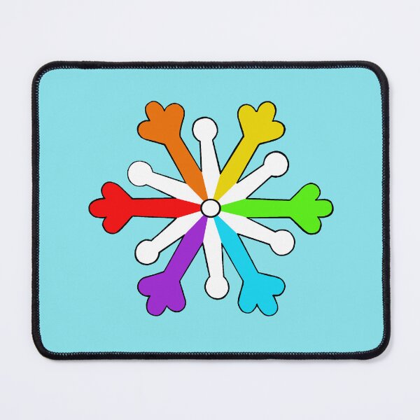 Item preview, Rainbow snowflakes designed and sold by Keatos.