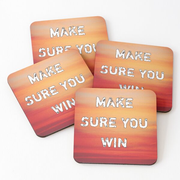 Item preview, Make sure you win designed and sold by Itaxi.