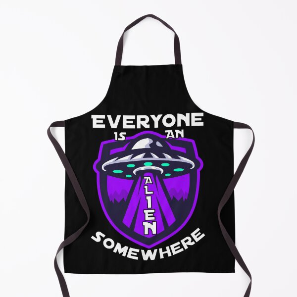 Item preview, Everyone Is An Alien Somewhere Alien Abductions Funny Saying designed and sold by Sonatablue.