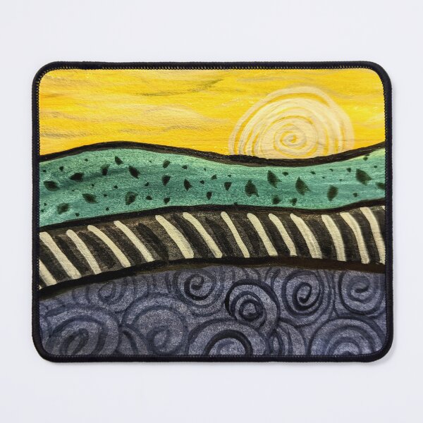 Item preview, Farmland Sunrise 1  (Abstract Landscape)  designed and sold by MagicGnome47.