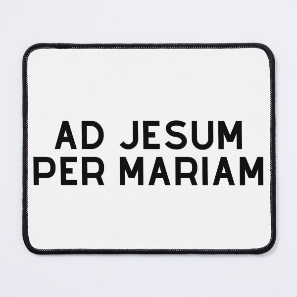Item preview, Ad Jesum Per Mariam designed and sold by SusurroBendito.