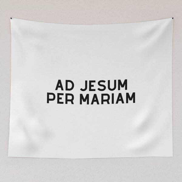 Item preview, Ad Jesum Per Mariam designed and sold by SusurroBendito.