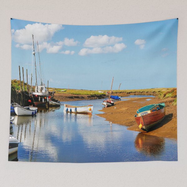 Item preview, Blakeney Quay designed and sold by ScenicViewPics.