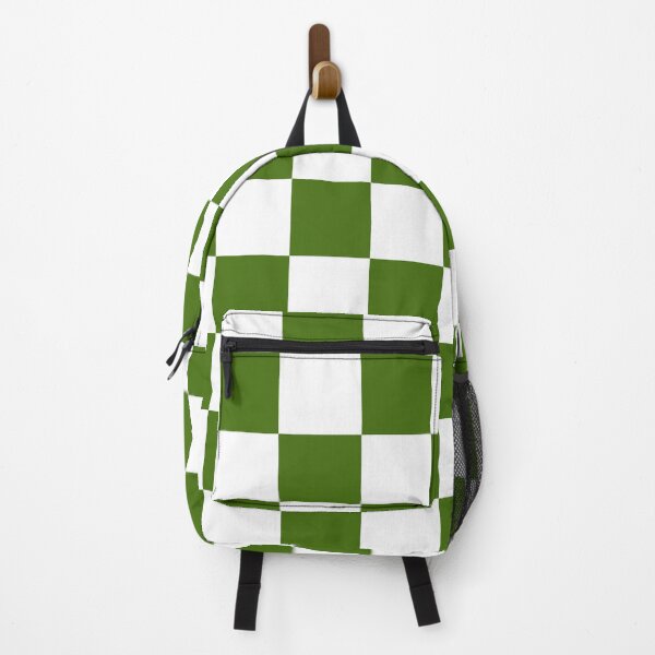 Item preview, Green and white checkered pattern designed and sold by 247vibes.