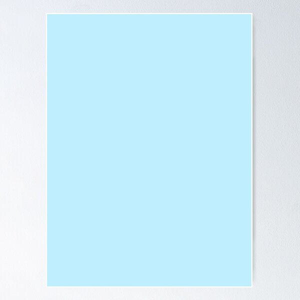 Pastel Blue Solid Color Background Image