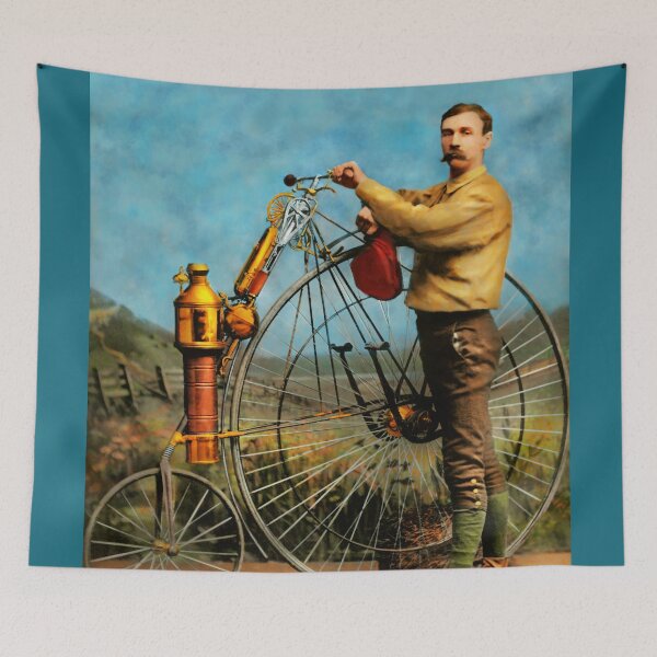 Item preview, Steampunk - The Steampowered Bicycle 1884 designed and sold by Mike Savad Photography.