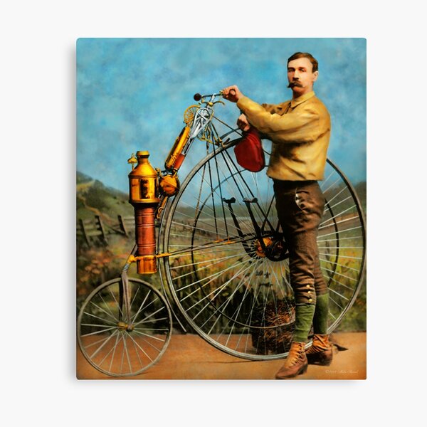 Aperçu de l'œuvre Steampunk - Le vélo à vapeur 1884 créée et vendue par Mike Savad Photography.