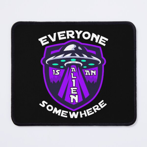 Item preview, Everyone Is An Alien Somewhere Funny Alien Abductions Stories  designed and sold by Sonatablue.