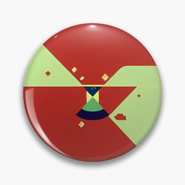 Item preview, Retro Future Red Circle Icon designed and sold by balderdash-i.