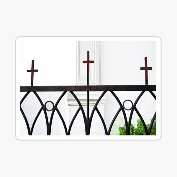 Item preview, Church Fence  designed and sold by Ethna Gillespie.