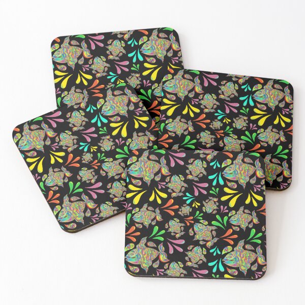 Item preview, Rainbow fish droplet design designed and sold by EvergreenWhimsy.