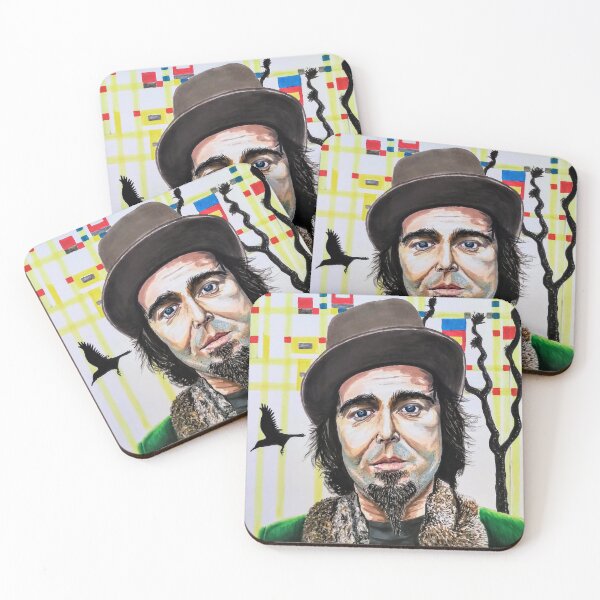 Item preview, Captain Beefheart original portrait painting/fan art designed and sold by smadge.