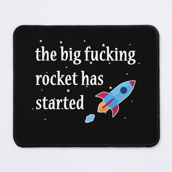 Item preview, the big fucking rocket has started designed and sold by creatrcc.