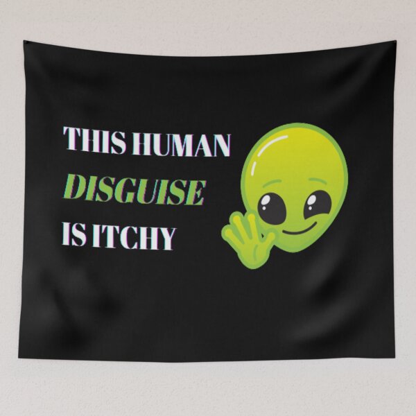 Item preview, This human disguise is itchy bro designed and sold by Sarah Cool.