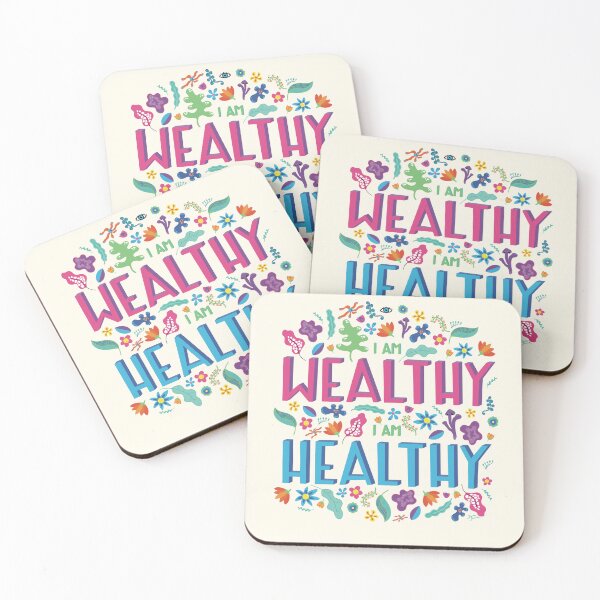 Item preview, I am healthy I am wealthy designed and sold by DomaDoma.