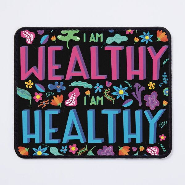 Item preview, I am healthy I am wealthy designed and sold by DomaDoma.