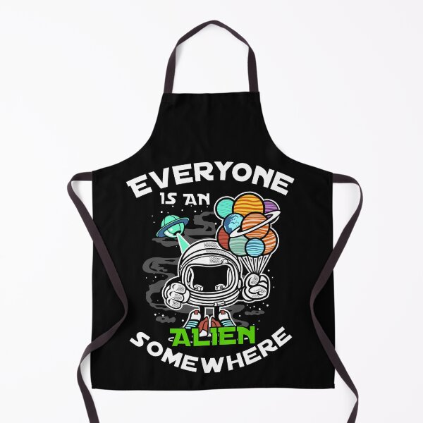 Item preview, Everyone Is An Alien Somewhere Funny Alien Abductions In A Spacesuit Stories designed and sold by Sonatablue.