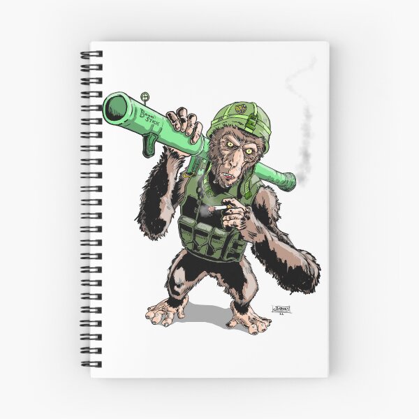 Item preview, Bazooka Monkey  designed and sold by BarnesComicArt.