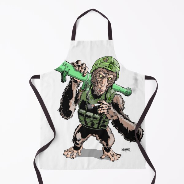 Item preview, Bazooka Monkey designed and sold by BarnesComicArt.