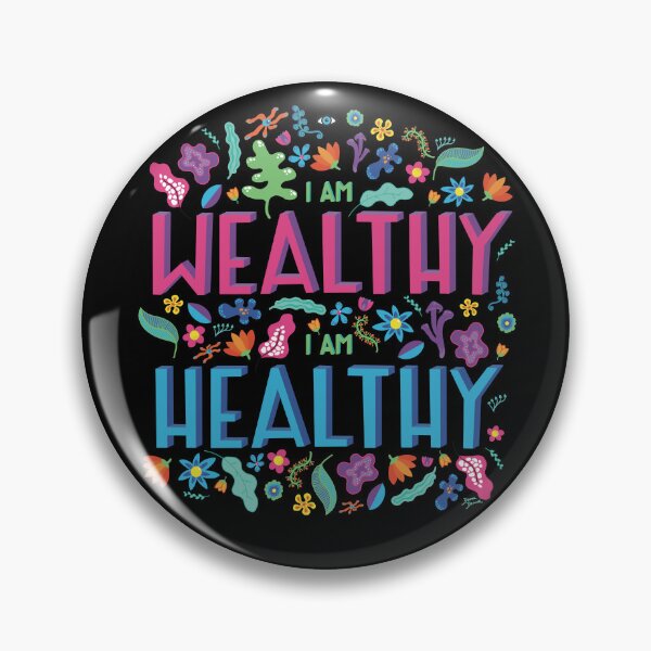 Item preview, I am healthy I am wealthy designed and sold by DomaDoma.