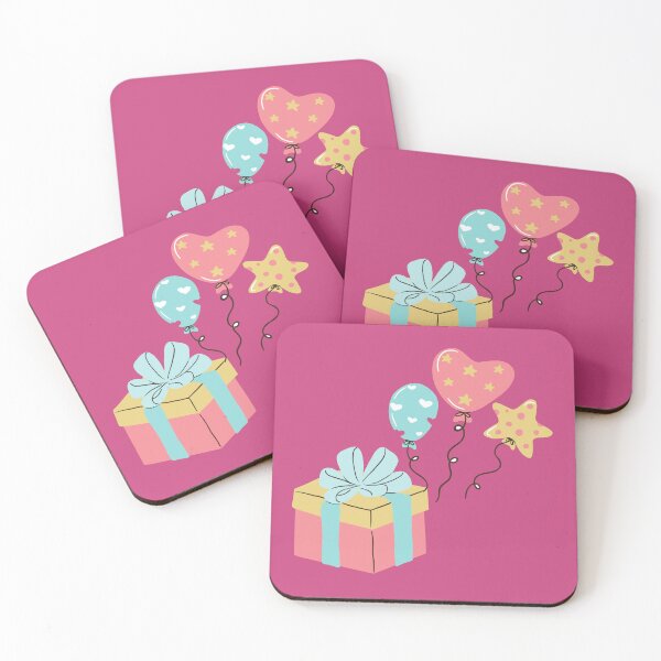 Item preview, Birthday box and balloons designed and sold by GEWINN.