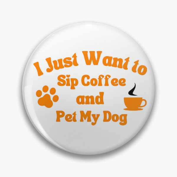 Item preview, Sip Coffee and Pet Dogs Knoxville designed and sold by ILoveKnox.