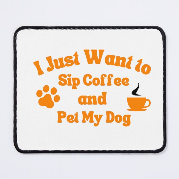 Item preview, Sip Coffee and Pet Dogs Knoxville designed and sold by ILoveKnox.