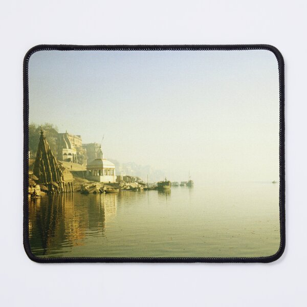 Item preview, 1970s - Morning View at the Ratneshwar Mahadev Temple in Varanasi, India designed and sold by thatwaslife.