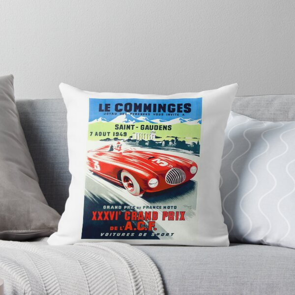 Item preview, 1949 French Grand Prix Racing Poster designed and sold by retrographics.