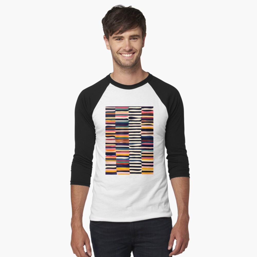 Item preview, Baseball ¾ Sleeve T-Shirt designed and sold by MyArt23.